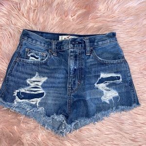 High waisted shorts